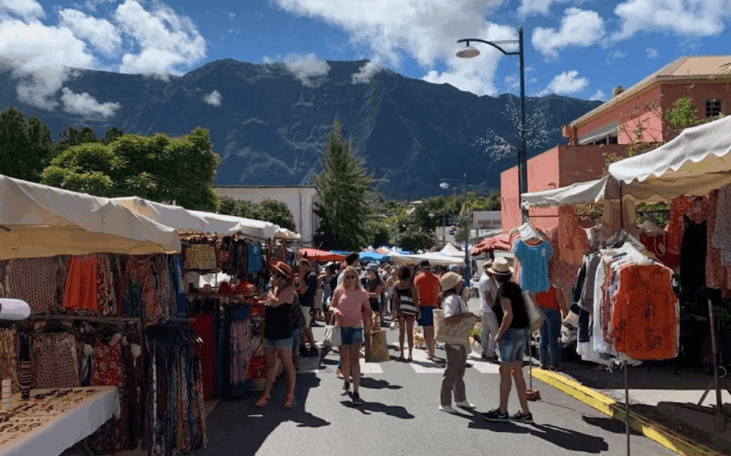Marché forain de Cilaos